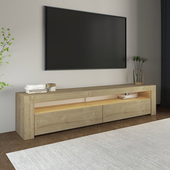 Hanah Home Soporte para TV Sapphire Oak Hanah Home Soporte para TV Sapphire Oak